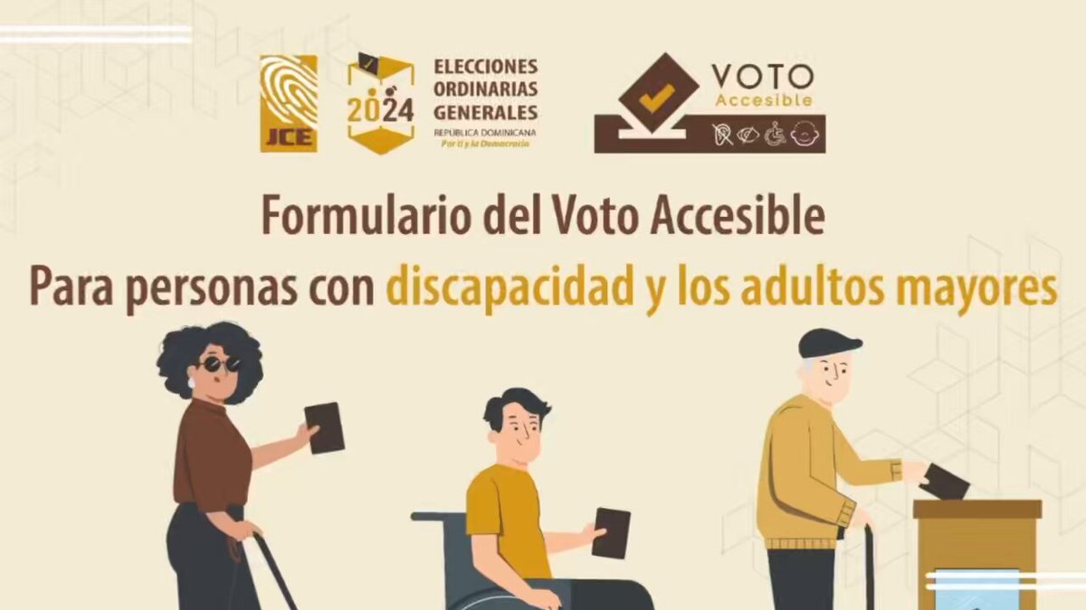 Programa de Voto Accesible trabaja 5 ejes para dar participación a personas con discapacidad