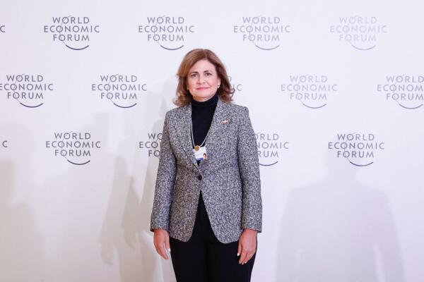 Raquel Peña participará de la 54 edición del foro de Davos. (Foto: fuente interna) 