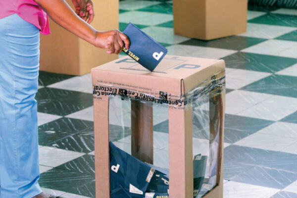 Imagen de referencia, urna electoral. (Foto: fuen externa) 