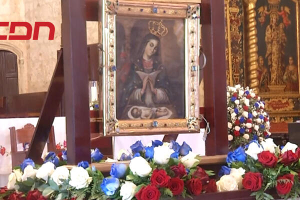 Imagen de la Virgen de la Altagracia. (Foto: CDN digital) 