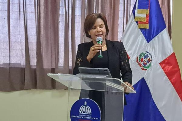 Rafaela Javier Gomera, Gobernadora de Monte Plata. (Foto: fuente externa)