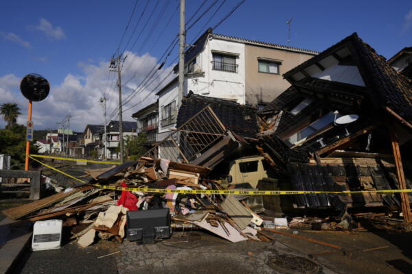 82 muertos y 79 desaparecidos tras terremoto en Japón. Fuente: externa.