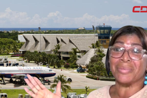 Julia Benoit, mujer acusada de narcotrafico en Aeropuerto de Punta Cana. / Fuente CDN Digital.