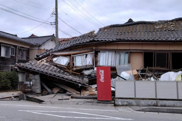 Terremoto en Japón, deja importantes perdidas. Fuente: externa.