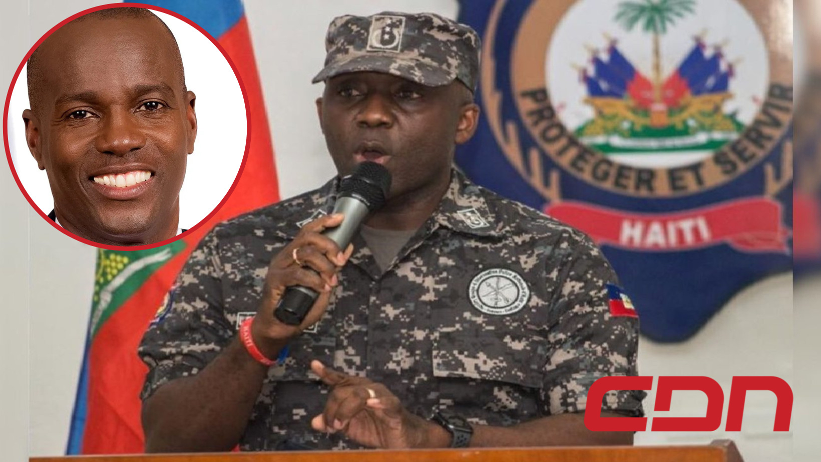 Léon Charles, director general de la Policía Nacional de Haití e implicada en el asesinato del presidente Jovenel Moïse. Foto: CDN Digital