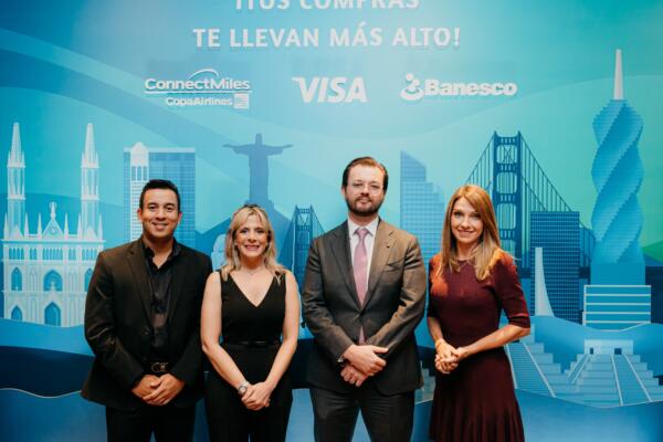 Banesco y Copa Airlines se asocian para lanzar tarjeta Visa 