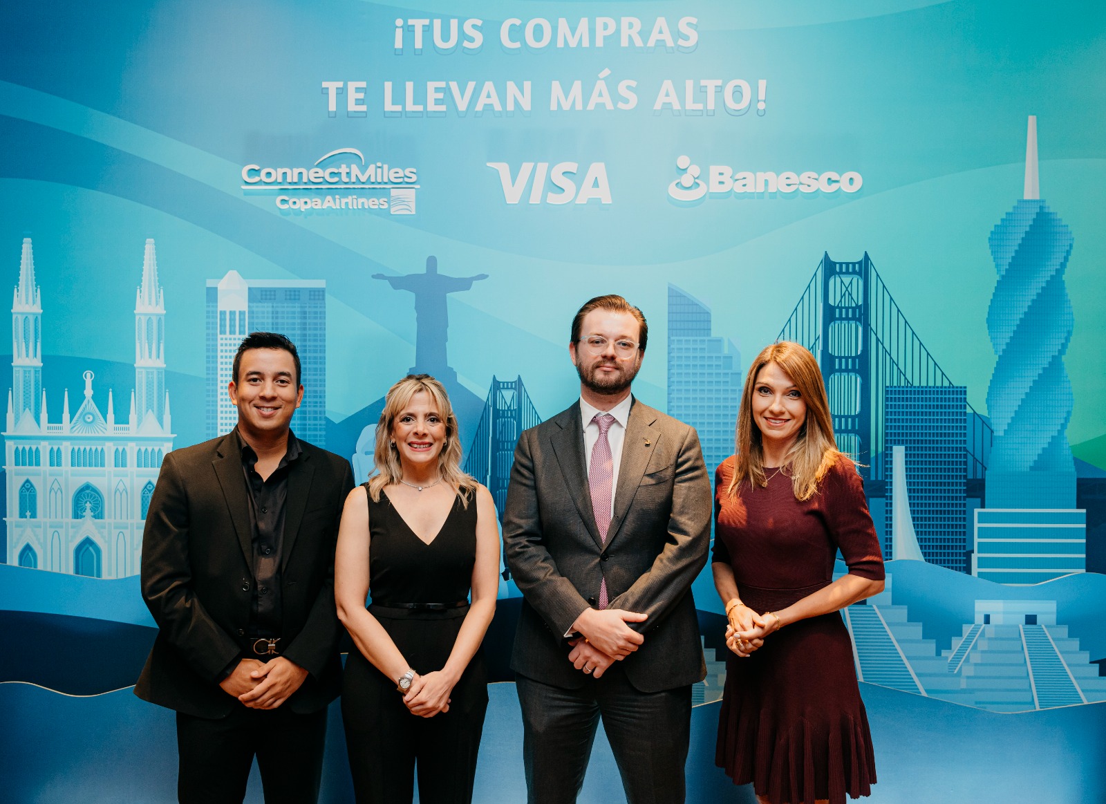 Banesco y Copa Airlines se asocian para lanzar tarjeta Visa