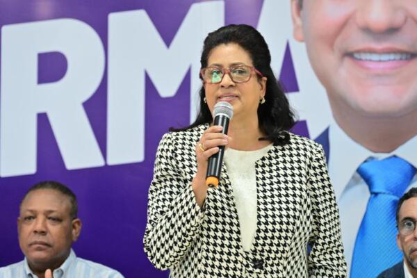 Cristina Lizardo, candidata a senadora por el Partido de la Liberación Dominicana.(Foto: Fuente externa).