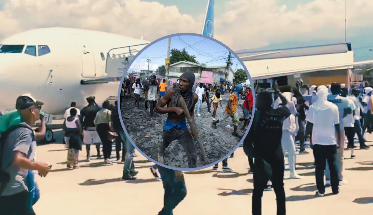 Caes en Haití tras bandas armadas herir al menos 20 personas en un aeropuerto.