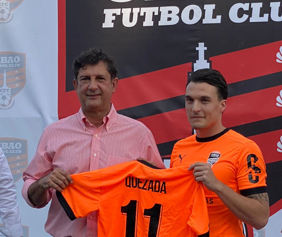 Cibao FC presenta a Luismi Quezada para la Temporada 2024