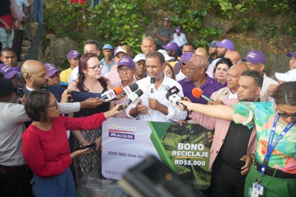 Domingo Contreras, candidato a alcalde del Distrito Nacional por el PLD y las organizaciones que integran la Alianza Rescate RD. Foto: fuente externa. 
