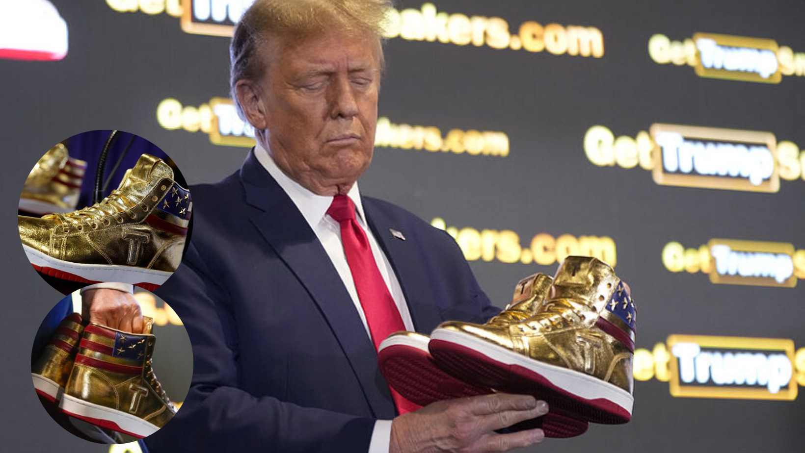 Donald Trump lanza su marca de zapatos deportivos “Never Surrender”