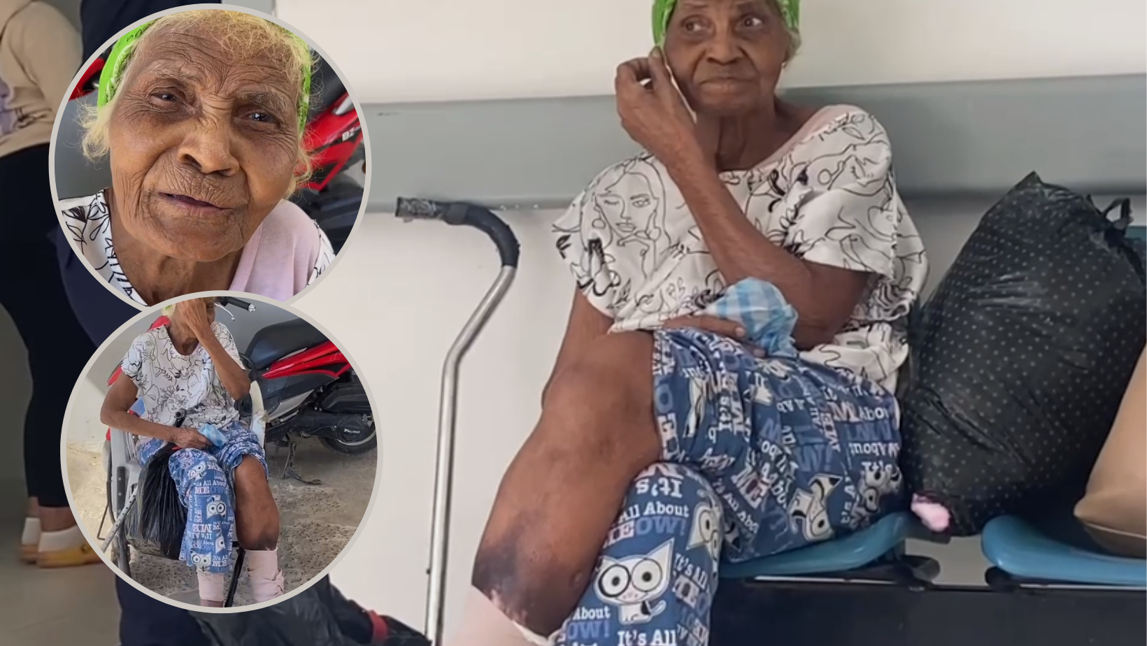 En San Pedro de Macorís, mujer de 76 años de edad clama por ayuda del Gobierno