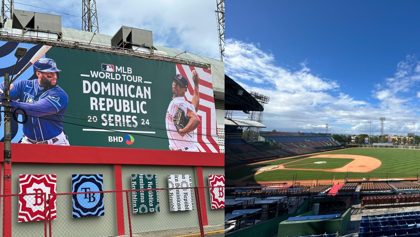 Estadio Quisqueya recibe toques finales para Serie MLB República Dominicana