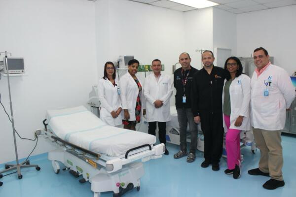 Hospital Ney Arias Lora entrega remodelada área de Reanimación
