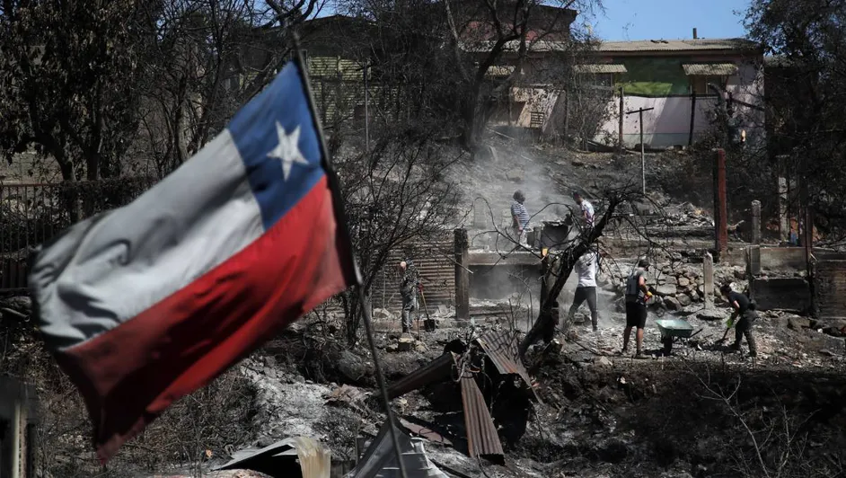 Incendios en Chile queman 9.500 hectáreas y aún hay activos 22. Foto: Fuente Externa