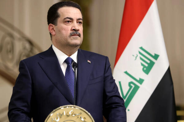 Mohamed Shia al Sudani, primer ministro iraquí. Foto: Fuente externa