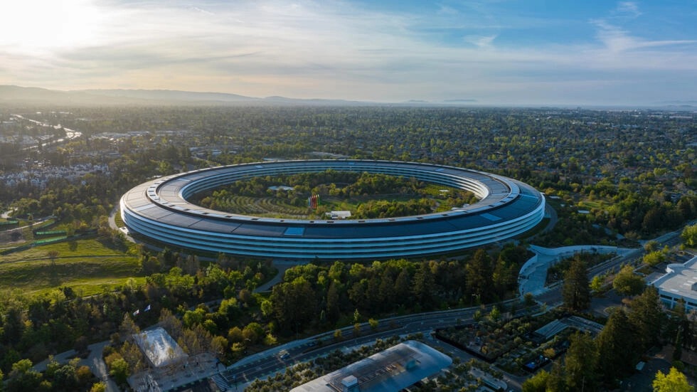 Sede de Apple en la Silicon Valley, California, EEUU. Foto: fuente externa.