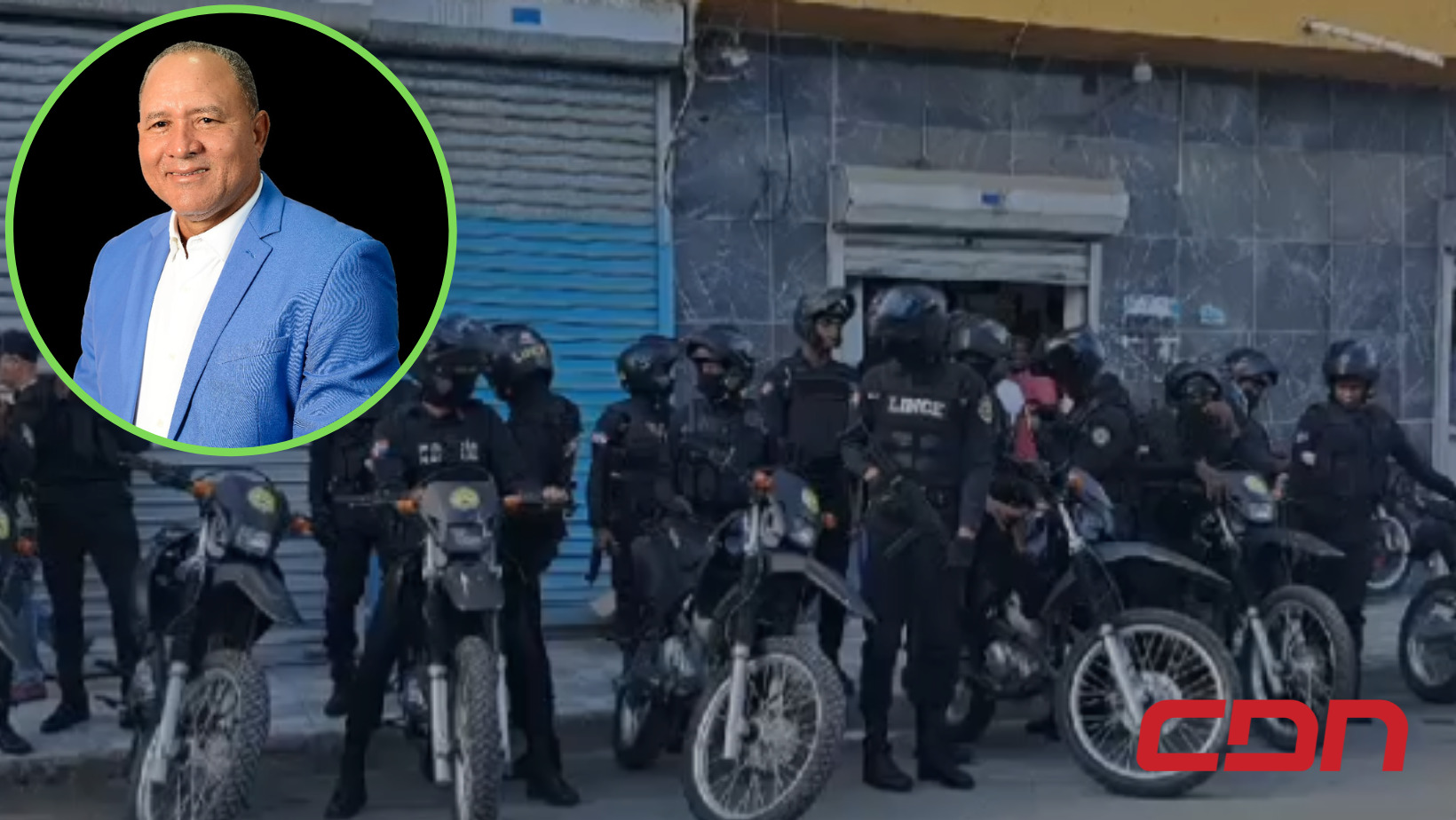 Patrullaje policial en San Antonio de Guerra luego de que Cristian Berroa no quiera reconocer los resultados en las elecciones municipales. Foto: CDN Digital