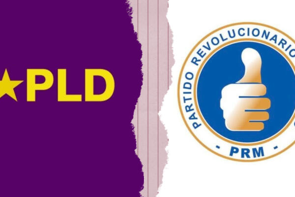 Imagen de referencia logo PLD y PRM. (Foto: CDN Digital)