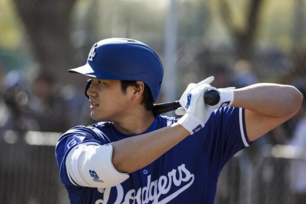 Shohei Ohtani debutará el martes en los juegos de primavera con los Dodgers
