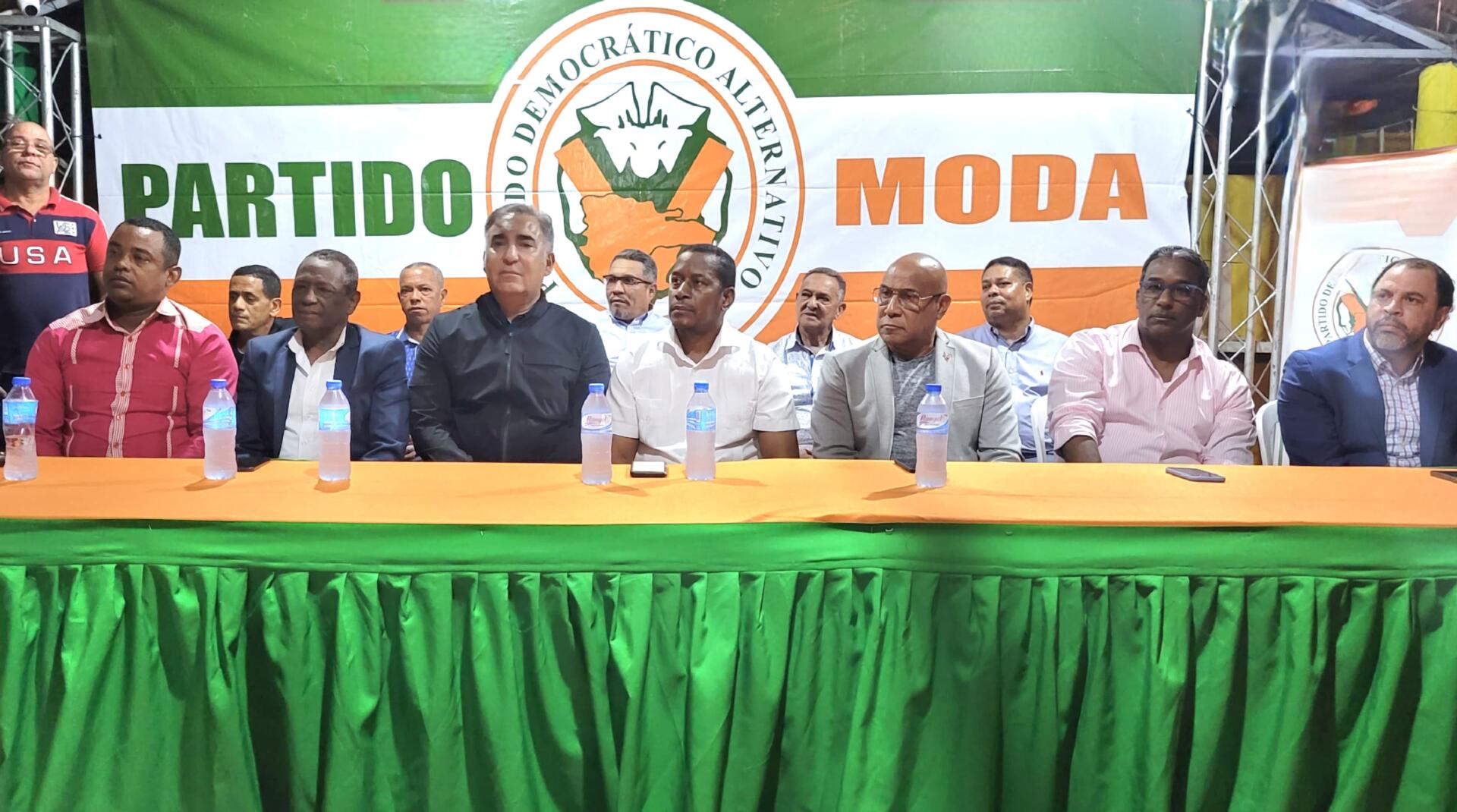 MODA realiza movilizaciones en respaldo de sus candidatos