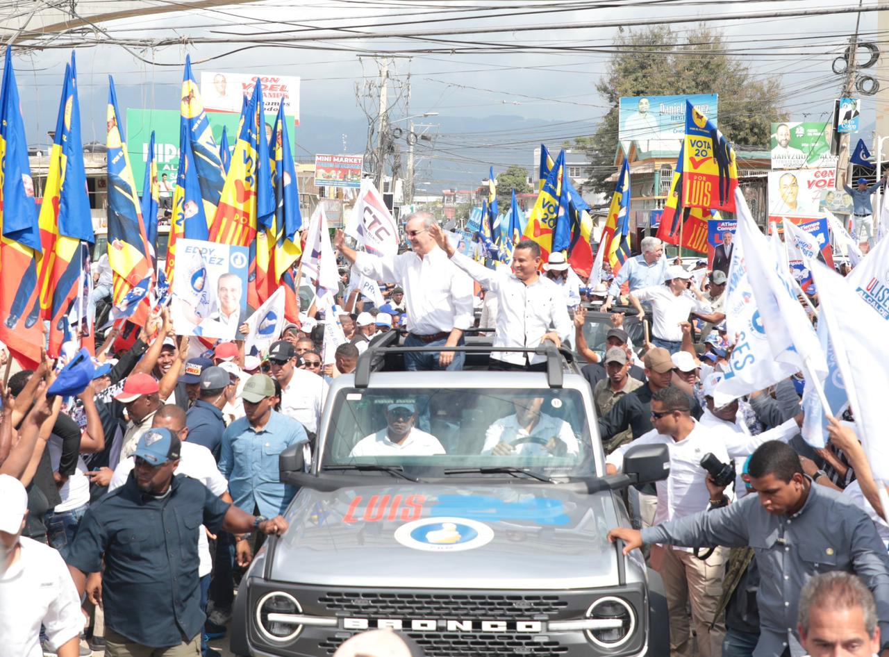 Abinader dice apoyo a candidatos municipales es golpe de pueblo