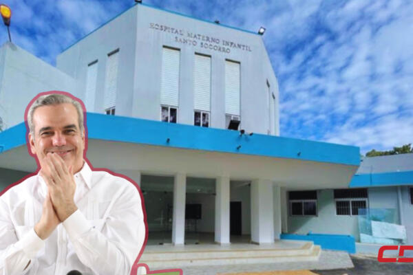 El presidente de la República Dominicana, Luis Abinader inaugurará el Hospital Infantil Dr. José Manuel Rodríguez Jiménez. Foto: CDN Digital