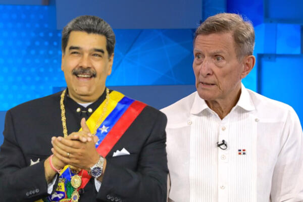 Foto elaborada con las figuras del canciller dominicano y el presidente de Venezuela (CDN Digital)