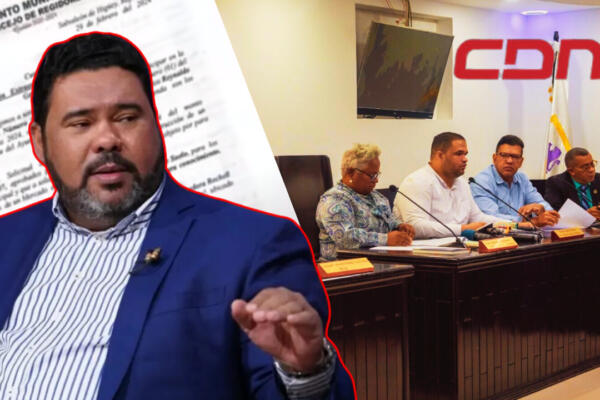 Rafael Barón Duluc Rijo (Cholitín), Alcalde de Higüey,  aclara escándalo por estaciones de combustibles. Foto: CDN Digital