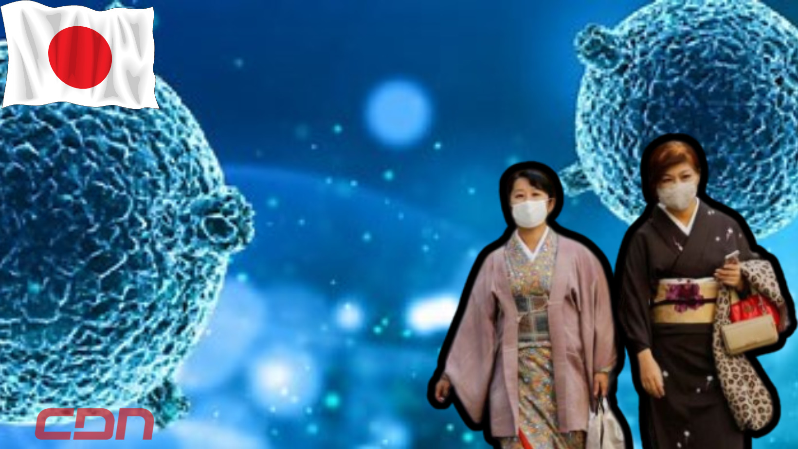 Japoneses se protegen de la "enfermedad carnívora". Foto: CDN Digital