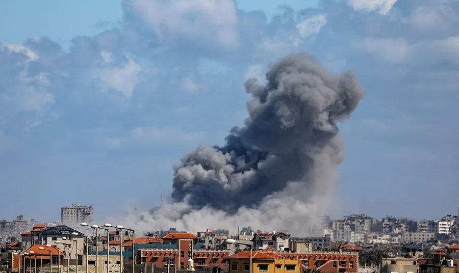 Unos 80 civiles muertos por ataques aéreos de Israel en Gaza. Foto: Fuente externa.