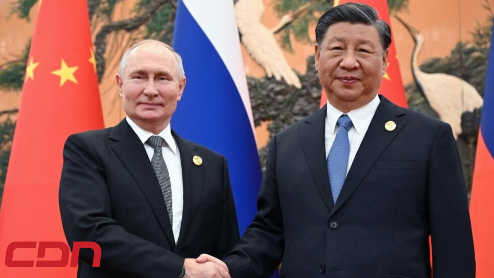 El presidente de Rusia, Vladímir Putin y el presidente de la República Popular China, Xi Jinping. Foto: CDN Digital