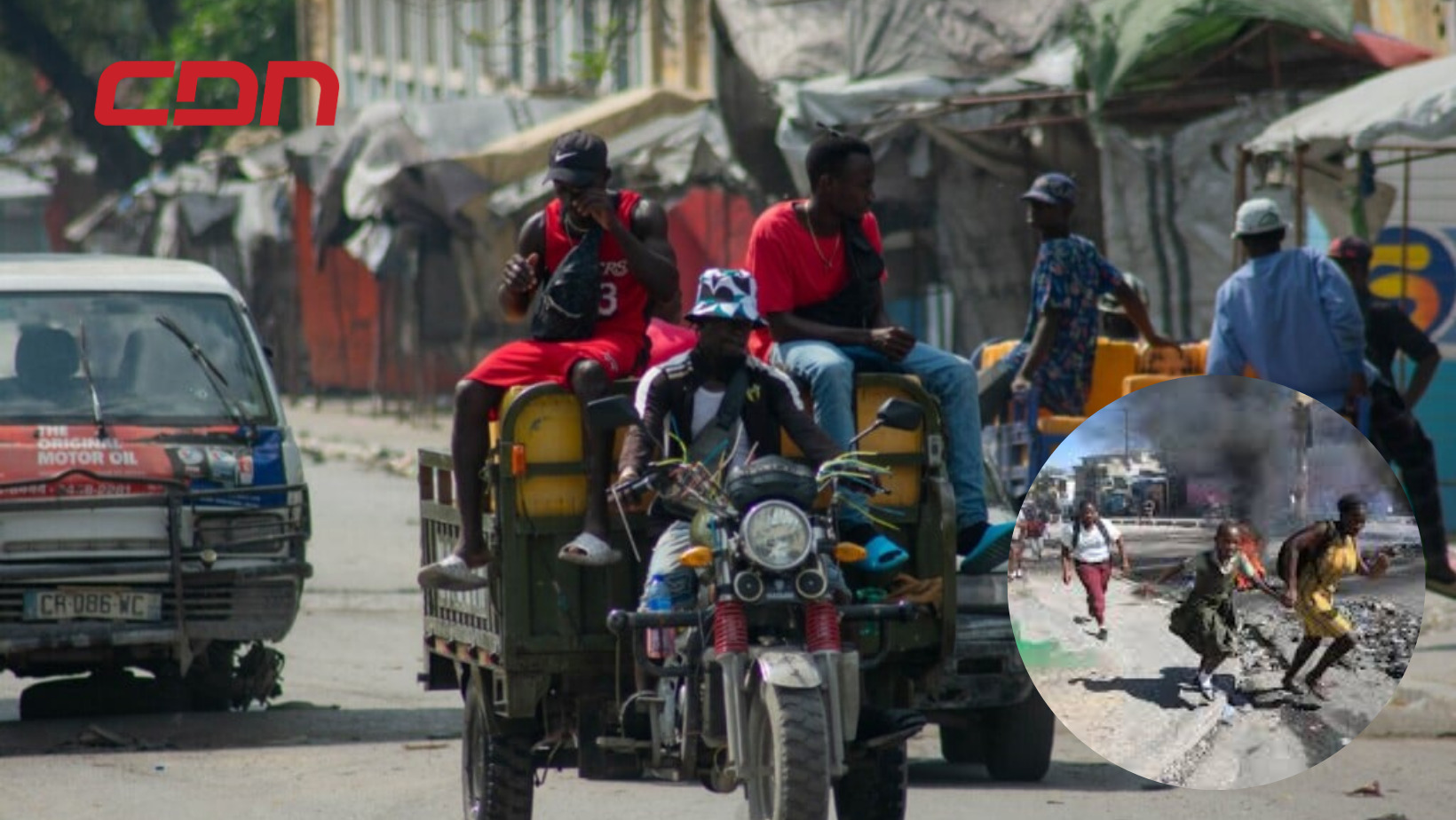 Puerto Príncipe presenta una imagen de aparente normalidad. Foto: Fuente CDN Digital