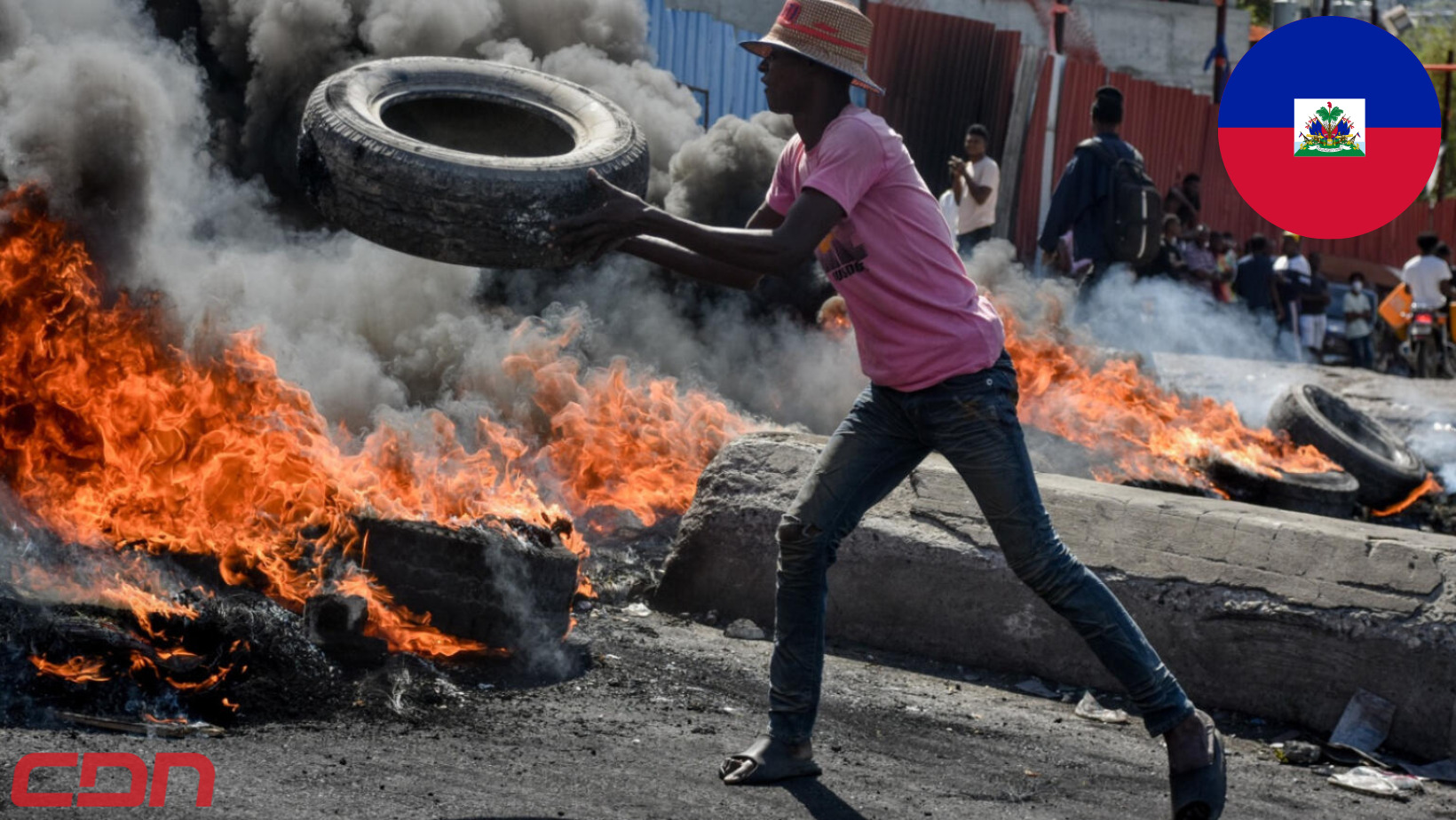Haití, un país azotado por el control de las bandas armadas. Foto: CDN Digital