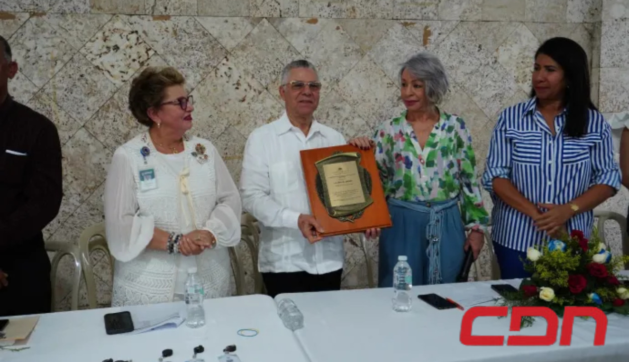 Ministerio de Interior y Policía entrega reconocimiento al alcalde de Santo Domingo Este, Manuel Jiménez