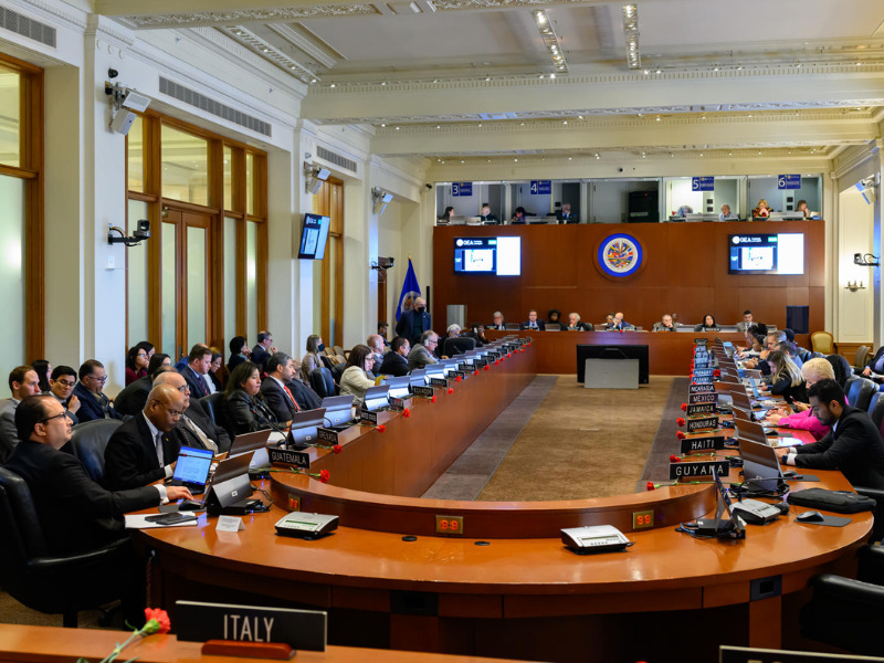 OEA se reunirá el miércoles para considerar resolución sobre apoyo transición en Haití
