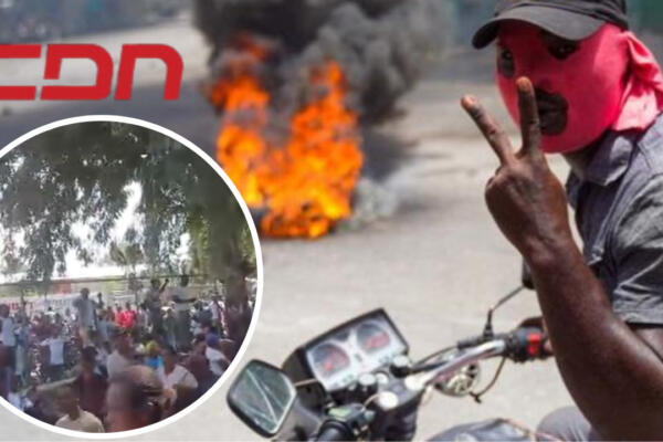 Terror causa el rumor de que bandas haitianas incendiarían escuela en Juana de Méndez. Foto: CDN Digital