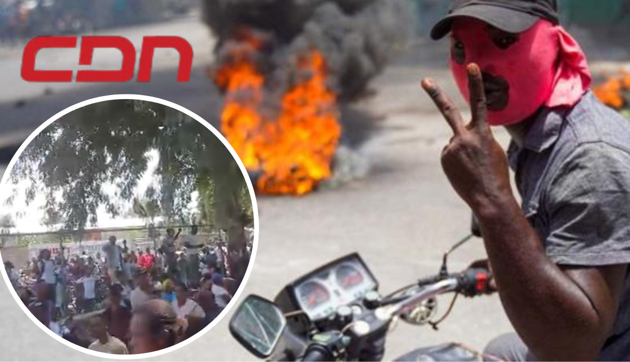 Terror causa el rumor de que bandas haitianas incendiarían escuela en Juana de Méndez. Foto: CDN Digital
