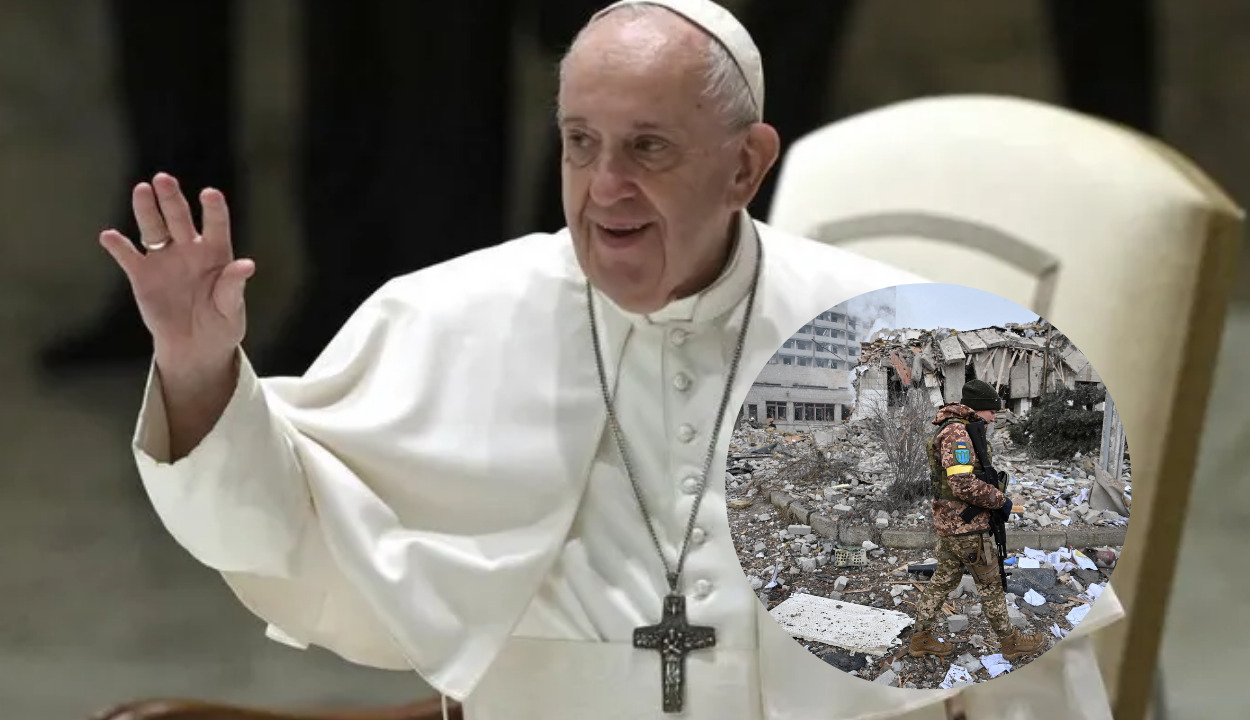 Papa Francisco dice hay que “negociar” el fin de la guerra en Ucrania