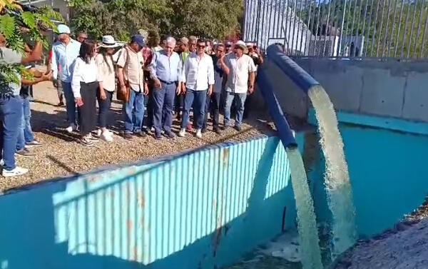 Ponen en marcha cana de Las Aduana para garantizar agua a productores. (Foto: fuente interna)