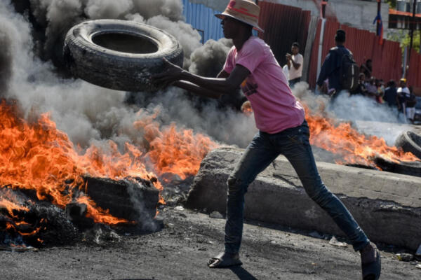 El Gobierno de Haití prorrogó este lunes otros tres días el toque de queda en el departamento del Oeste, donde está la capital Puerto Príncipe. (Foto: Fuente externa)  