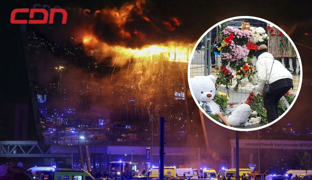 Ataque terrorista en Moscú deja 137 muertos y 180 heridos. Foto CDN Digital