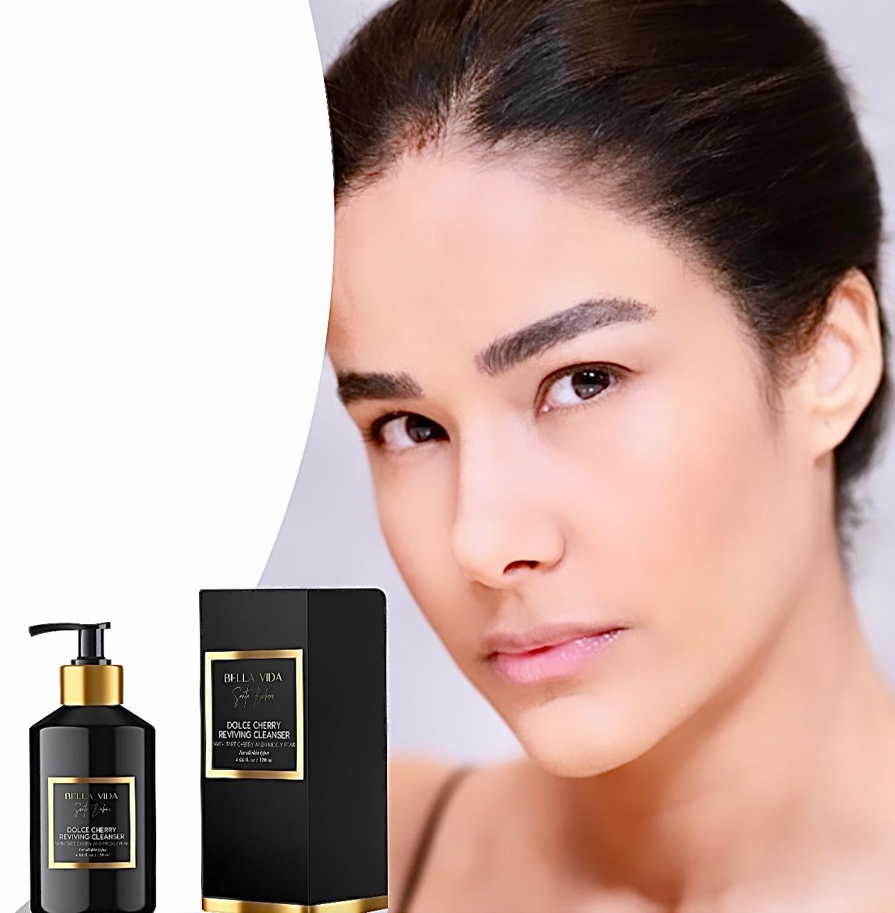 Massiel Taveras, nuevo rostro campaña Bella Vida Global Luxury Skincare