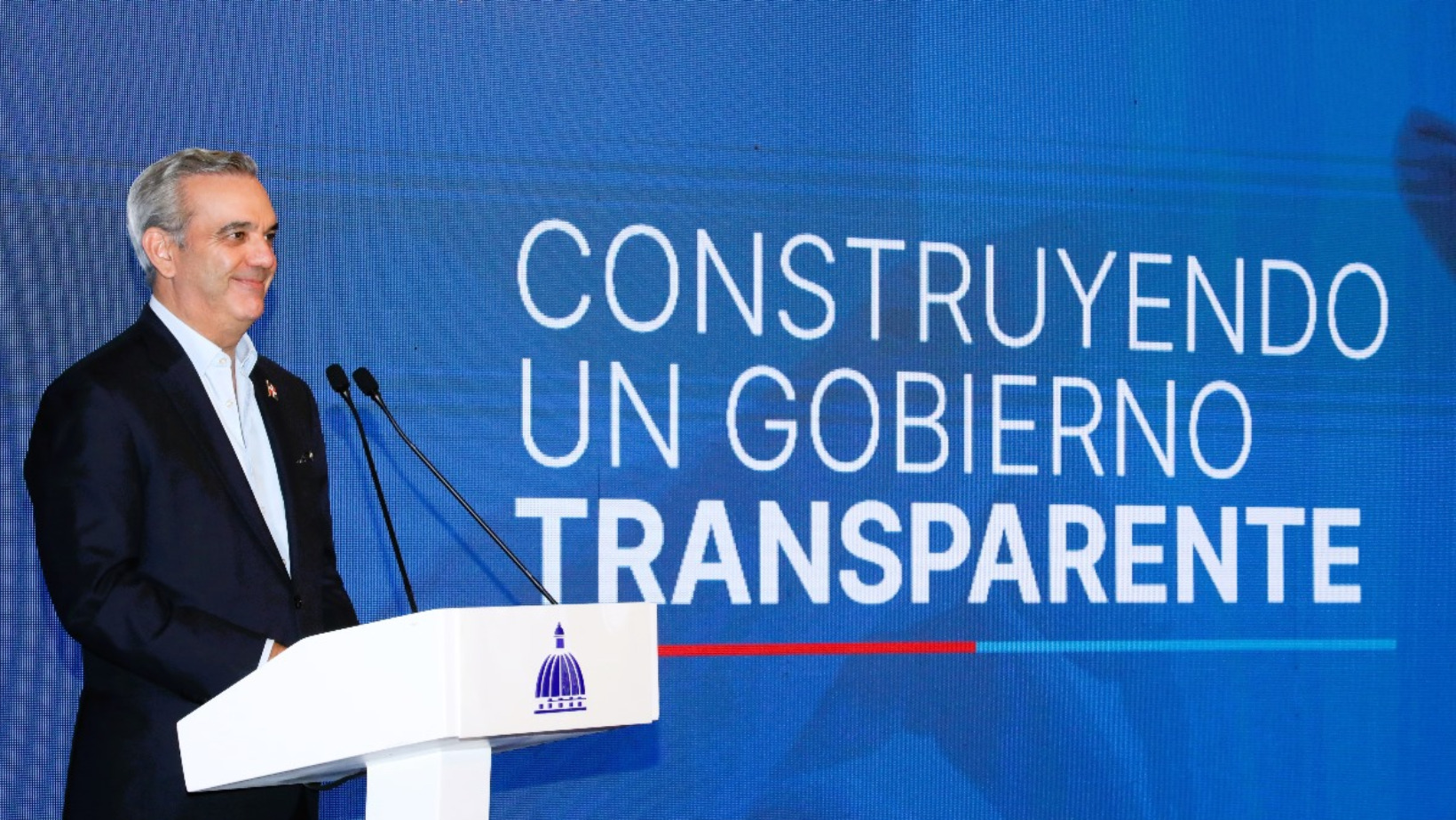Abinader asegura 93.4% de las instituciones cumplen con el índice de transparencia exigido