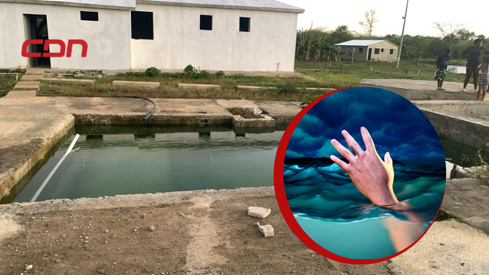 Joven muere mientras se bañaba en una piscina en Chirino, Monte Plata