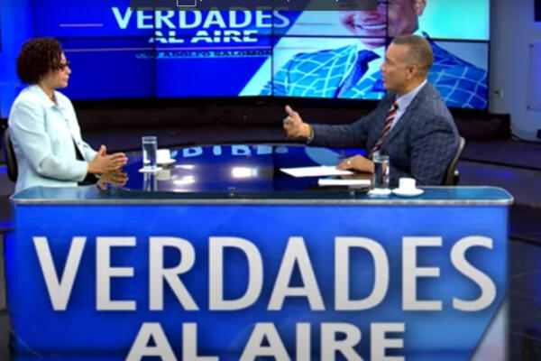 Candidata presidencial María Teresa Cabrera evalúa Gobierno de Abinader