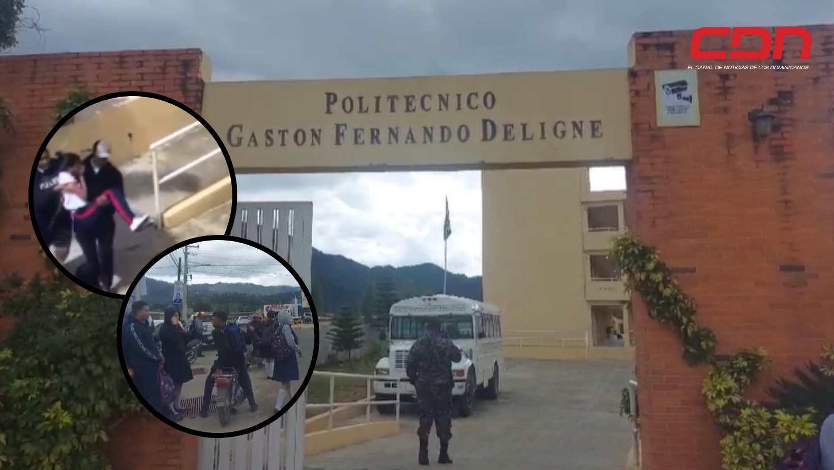 Investigan extraño suceso ocurrido en Centro Educativo Gastón Fernando Deligne, en Constanza. Foto CDN Digital