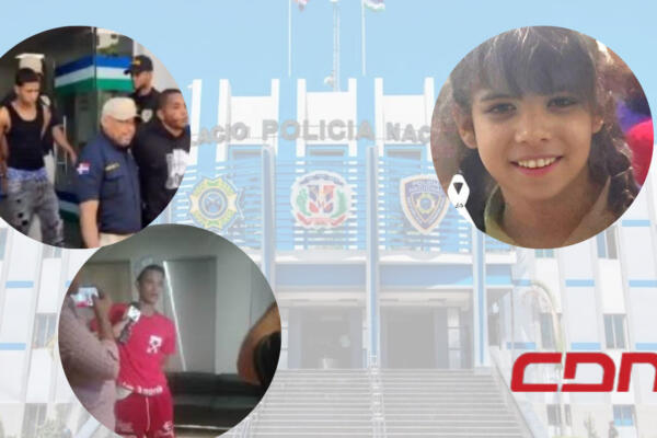 La Policía Nacional identificó a los cuatro presuntos responsables de la muerte de la niña de nueve años en a Máximo Gómez. Foto: Fuente CDN. 