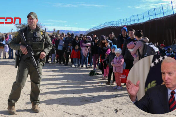 El presidente estadounidense Joe Biden, dijo en una entrevista emitida la noche del martes que él y su Gobierno están tratando de determinar si tiene la autoridad para actuar por su cuenta para cerrar la frontera sur de su país con México a los migrantes, en caso de que se considere necesario. Foto: Fuente externa